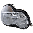 Passenger Side Headlight, with Bulb, Halogen, Sedan/Wagon