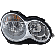 2006 Mercedes Benz C280 - Passenger Side Halogen Headlight, With bulb(s), OE Replacement