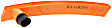 2002-2008 Mini Cooper - Front, Driver Side Side Marker, with Bulb, Mounts On Fender Flare, 4 Cyl., 1.6L Engine
