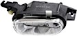 Front, Driver Side Halogen Fog Light, With bulb(s)
