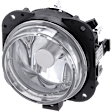 Front, Driver or Passenger Side Fog Light, With Bulb(s), Halogen