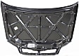 Hood, Steel, Primed, 4 Cyl., 2.0L Engine