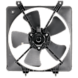 Radiator Fan - Fan Blade, Motor and Shroud, 4 Cyl., 1.8L Engine