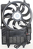 Radiator Fan - Fan Blade, Motor and Shroud, 4 Cyl., 1.6L Engine