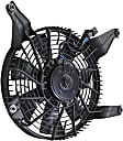 A/C Condenser Fan -  Fan Blade, Motor and Shroud