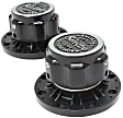 11034-01 Classic Selectro Series Locking Hub, Set of 2