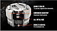 449S/S Supreme Series Locking Hub, Set of 2