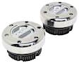 459S/S Supreme Series Locking Hub, Set of 2