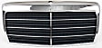 Grille Assembly, Chrome Shell with Gray Insert