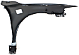 Front, Driver Side Fender, With Molding Holes