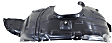  Front, Driver Side Fender Liner, Standard Type