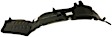 Front, Driver Side Fender Liner, 6 Cyl., 3.8L Engine