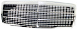 Grille, Chrome Shell with Painted Gray Insert, Base Model