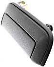 Front, Passenger Side Textured Black Exterior Door Handle, Without Key Hole, Sport Utility