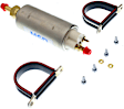 2225 Universal, High-Pressure Electric Series Fuel Pump, 45GPH at 60PSI, 3/8 Inlet and Outlet Nipple