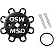 23833 Universal, MSD Black,  Chrysler 426, 440 Dual Sync Distributor
