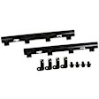 2722 Atomic Series Fuel Rail - Aluminum, Kit