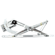Front, Passenger Side Manual Window Regulator, Without Motor