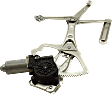 Front, Passenger Side Power Window Regulator, With Motor