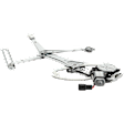 Front, Passenger Side Window Regulator, Power, With Motor, Base Model