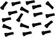 3407 Universal, MSD Shrink Sleeve, Spark Plug Wires