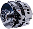 5362 Universal, MSD DynaForce Alternator - 160 AMP - Chrome