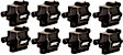 55108 Ignition Coil, Set of 8, Street Fire Series