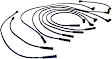 5531 8.0mm Street Fire Series Spark Plug Wire, Set of 8