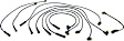 5531 8.0mm Street Fire Series Spark Plug Wire, Set of 8