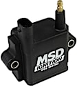 8232 Universal, MSD Ignition Coil (Single Tower) - CPC Ignition Control - Black - Individual