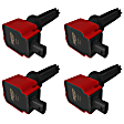 82594 Ignition Coil, Set of 4, Late Model Coil Packs