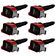 82606 Ignition Coil, Set of 6, 2.7L, 6Cyl, Late Model Coil Packs