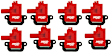 82628 Ignition Coil, Set of 8, Blaster OE Performance Series