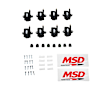 82893-8 Universal, MSD Ignition Coil - Smart - 8-Pack - Black
