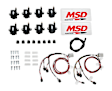 82893-KIT Universal, MSD Ignition Coil - Smart - Big Wire Kit - Black