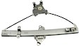 2002-2007 Mitsubishi Lancer - Rear, Driver Side Power Window Regulator, Without Motor