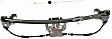 1995 Mercedes Benz S500 Base 8 Cyl 5.0L - Sedan Rear, Passenger Side Power Window Regulator, Without Motor,  (140) Chassis