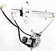 Rear, Passenger Side Power Window Regulator, With Motor