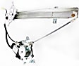 Rear, Passenger Side Power Window Regulator, With Motor