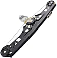 Rear, Driver Side Power Window Regulator, Without Motor