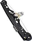 Rear, Driver Side Power Window Regulator, Without Motor