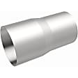10765 Stainless Steel 3inch ID to 4inch ID Universal Exhaust Pipe Adaptor 