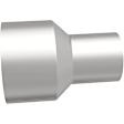 10766 Stainless Steel 3inch ID to 5inch ID Universal Exhaust Pipe Adaptor 