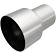 10767 Stainless Steel 3.5inch ID to 5inch ID Universal Exhaust Pipe Adaptor 