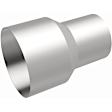 10767 Stainless Steel 3.5inch ID to 5inch ID Universal Exhaust Pipe Adaptor 