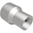 10767 Stainless Steel 3.5inch ID to 5inch ID Universal Exhaust Pipe Adaptor 