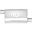 11236 Muffler, Satin, Straight-Through Series
