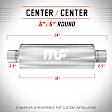 12646 Muffler, Natural, Performance Series