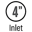 14163 Muffler, Polished, Race Series