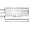 14210 Muffler, Polished, Performance Series